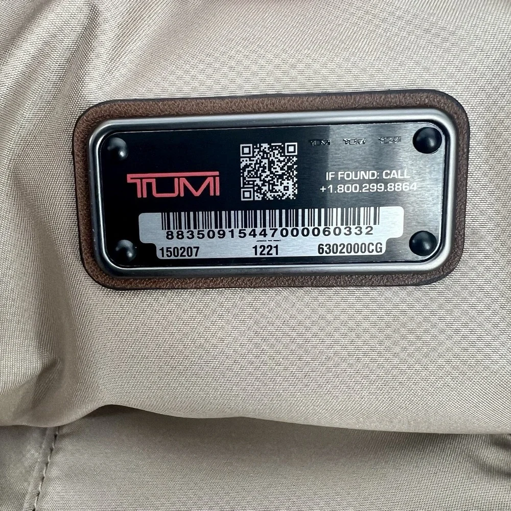 NEW TUMI Harrison SYCAMORE Slim 100% Leather Laptop Brief Briefcase COGNAC BROWN